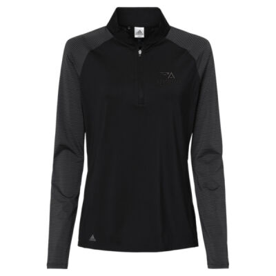 Advantage Home Pros - Women's Stripe Block Quarter-Zip Pullover Thumbnail