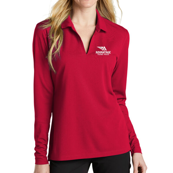 Advantage Home Pros - Ladies Dri FIT Micro Pique 2.0 Long Sleeve Polo Thumbnail