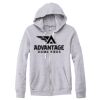 Adult Triblend Full-Zip Fleece Hooded Sweatshirt Thumbnail